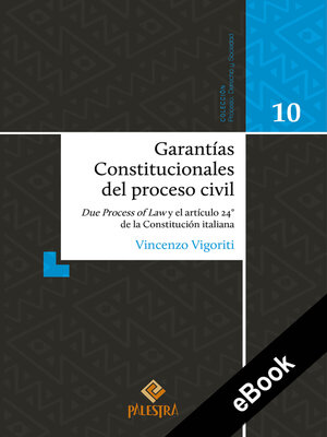 cover image of Garantías Constitucionales del proceso civil